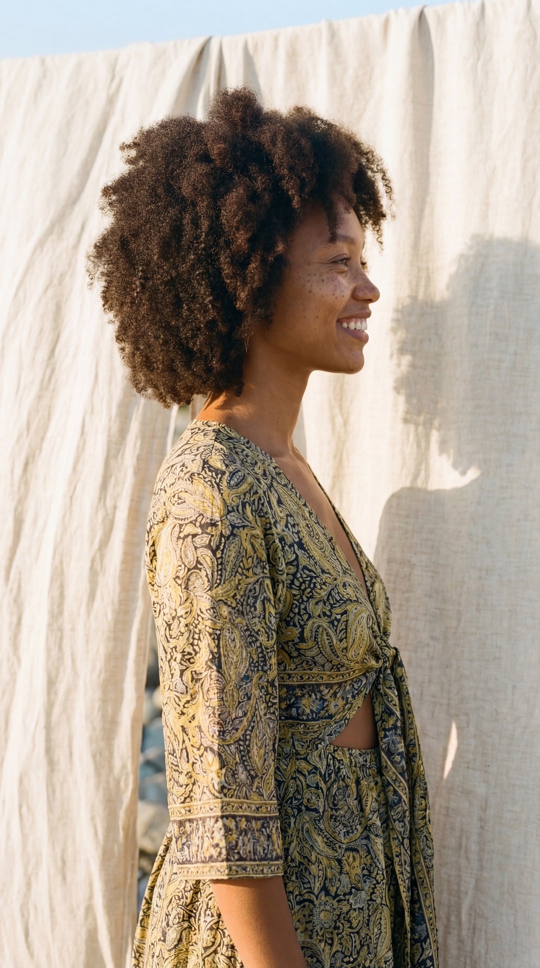 The "Kira" Front-Tie Short Dress– Available in 5 Sun-Stained Shades