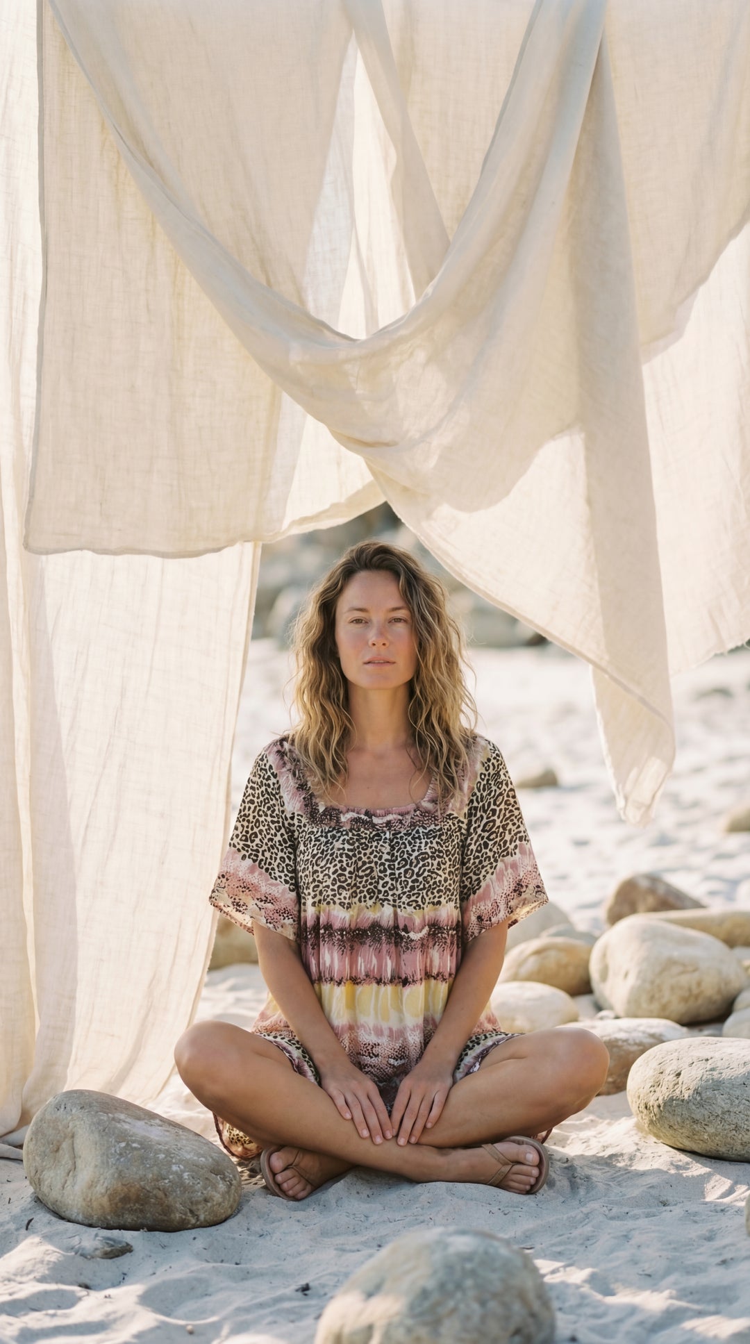 The "Lila" Silk Smock Dress – Available in Royal Purple, Sky Blue & Peony Pink