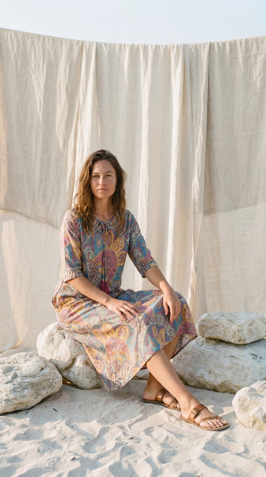 The "Inara" Silk Gown – Available in Ocean Blue, Peony Pink & Sun Yellow