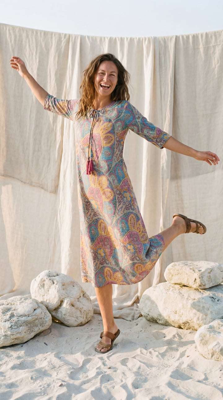 The "Inara" Silk Gown – Available in Ocean Blue, Peony Pink & Sun Yellow