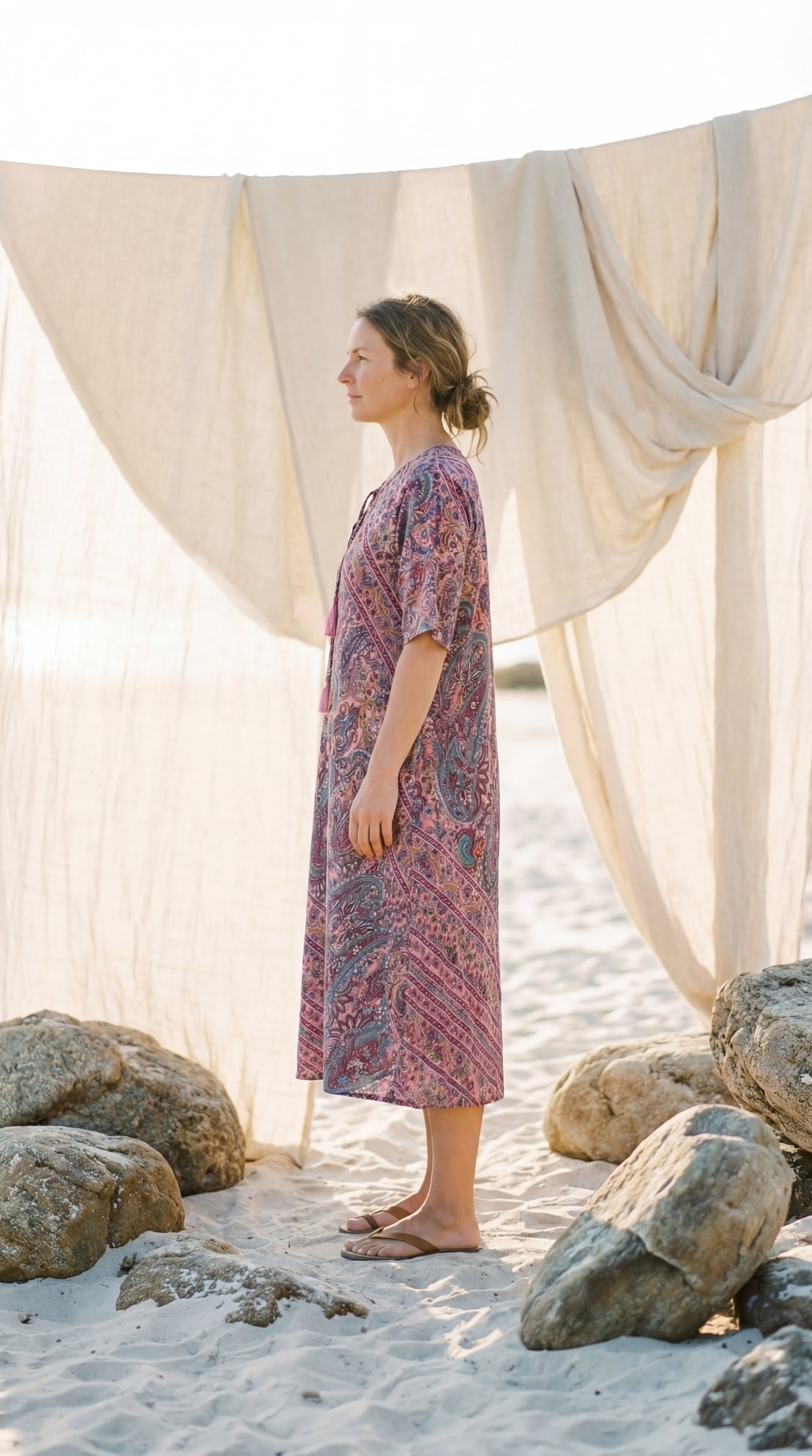 The "Inara" Silk Gown – Available in Ocean Blue, Peony Pink & Sun Yellow