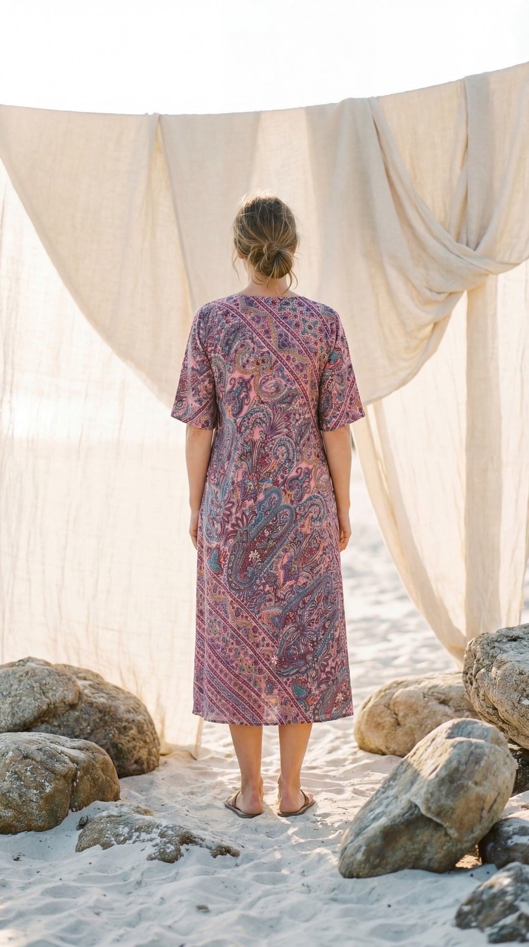 The "Inara" Silk Gown – Available in Ocean Blue, Peony Pink & Sun Yellow