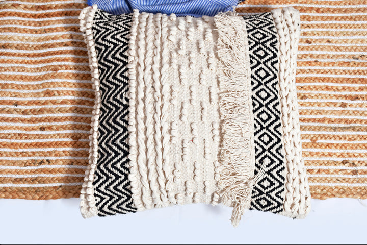 The Sacred Arch: 18x18" Heavyweight Textured Cotton Cushion – Artisans of Humanity Original
