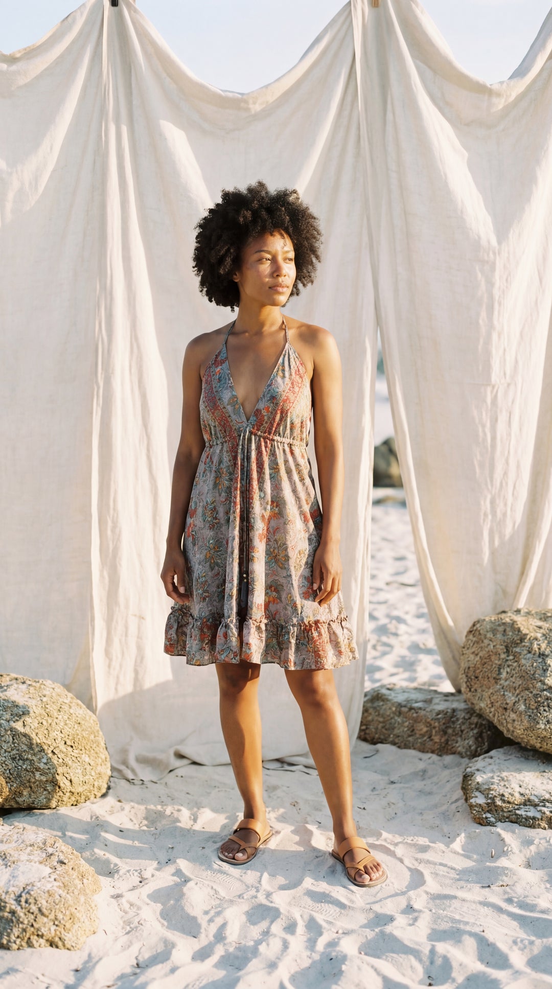 The "Rhea" Silk Mini – Available in Crimson Red, Slate Grey & Azure Blue