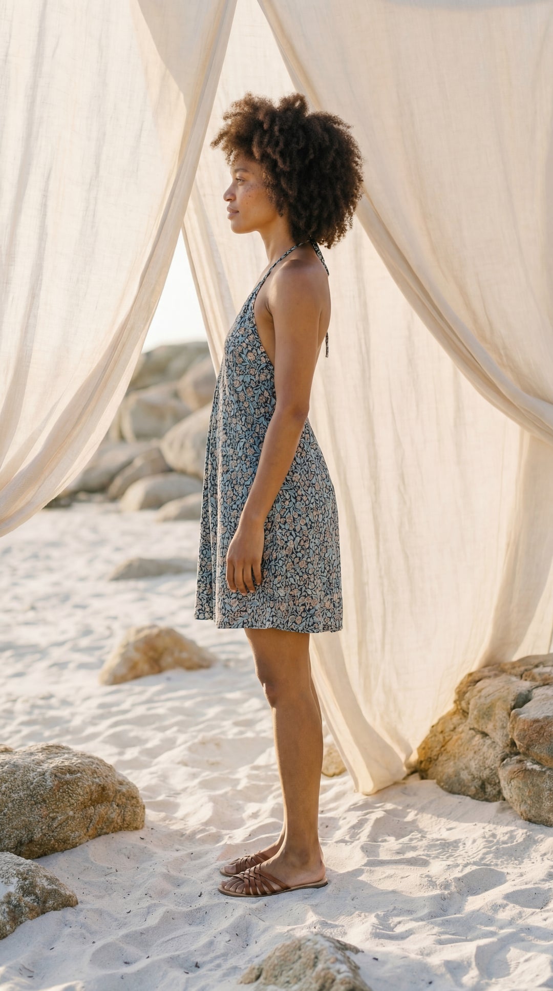 The "Rhea" Silk Mini – Available in Crimson Red, Slate Grey & Azure Blue