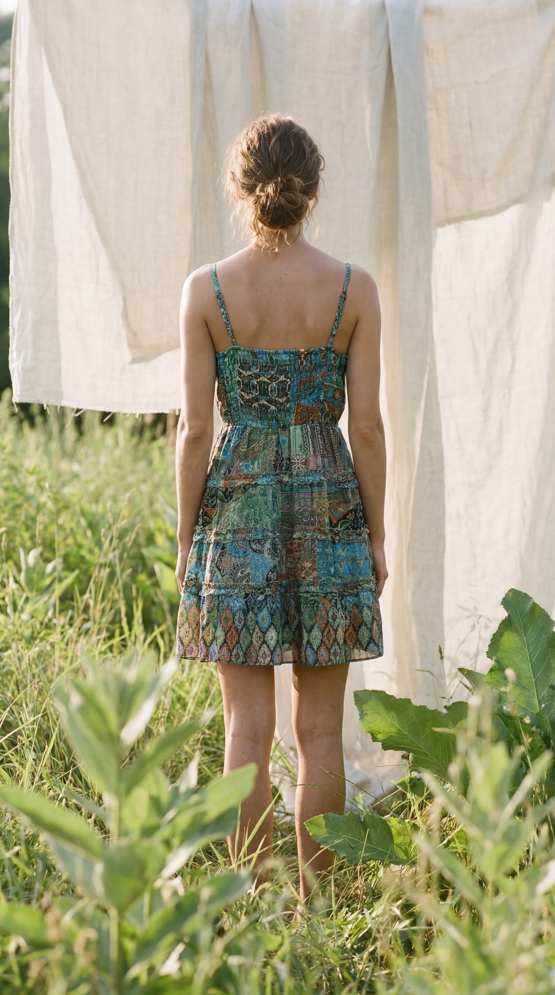 The "Kalia" Tiered Mini – Available in Emerald Green, Ocean Blue, Ruby Red & Royal Purple