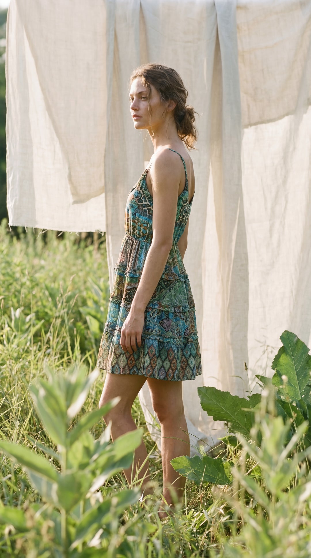 The "Kalia" Tiered Mini – Available in Emerald Green, Ocean Blue, Ruby Red & Royal Purple