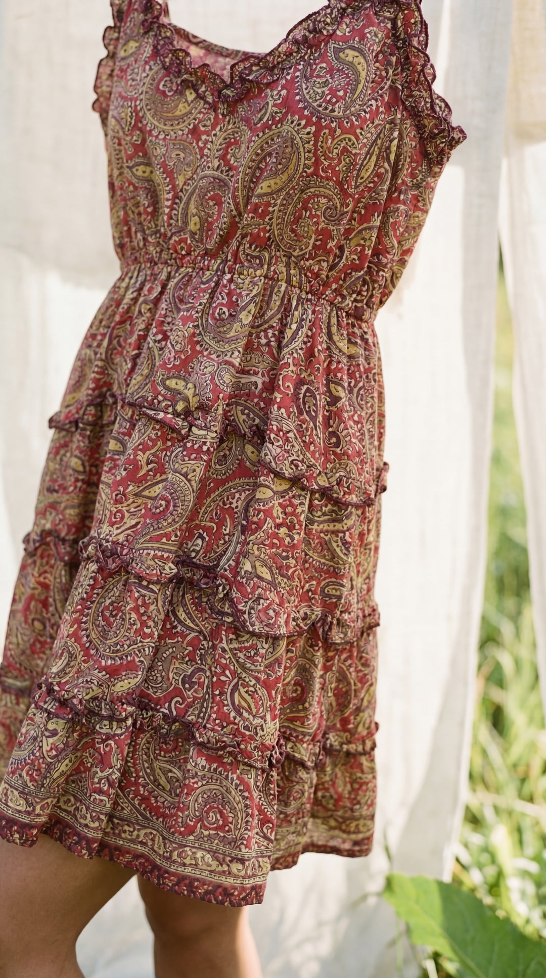 The "Kalia" Tiered Mini – Available in Emerald Green, Ocean Blue, Ruby Red & Royal Purple