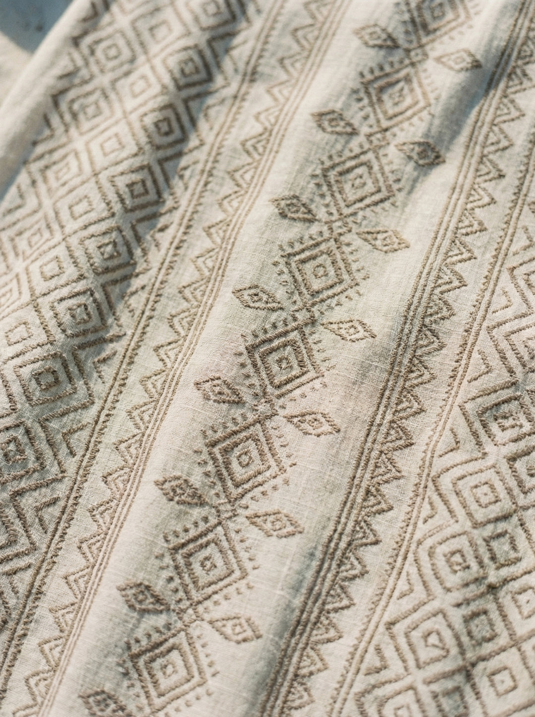 Mana Halter Maxi Dress – Cotton Sundress, Cream Tan Goddess